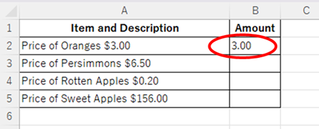 Only the amount could be extracted.