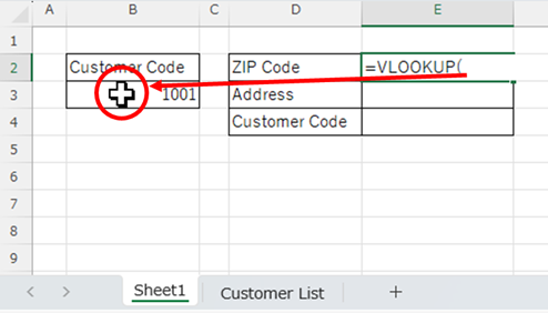 How to specify search values