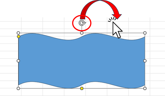 図形を回転させる